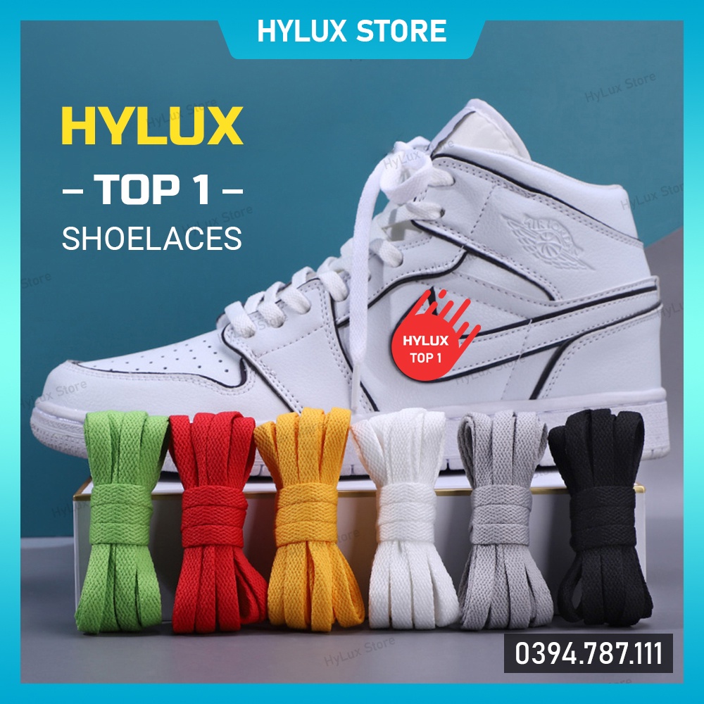 Dây giày dẹt loại xịn chiều dài 160cm - Dây giày thể thao