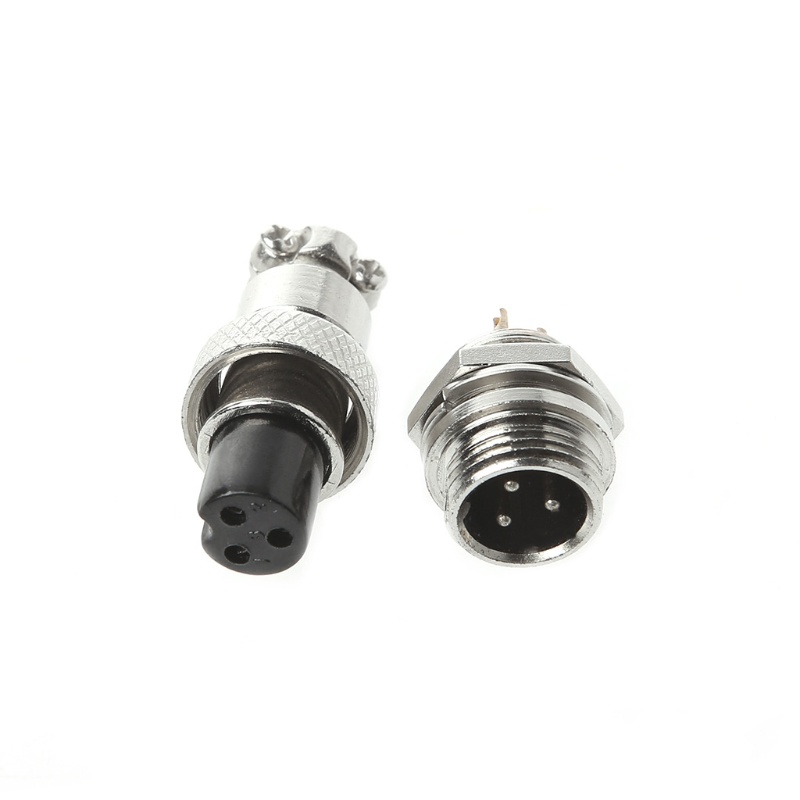 Đầu Nối Dây Điện 12mm 2 / 3 / 4 / 5 / 6 Pin GX12