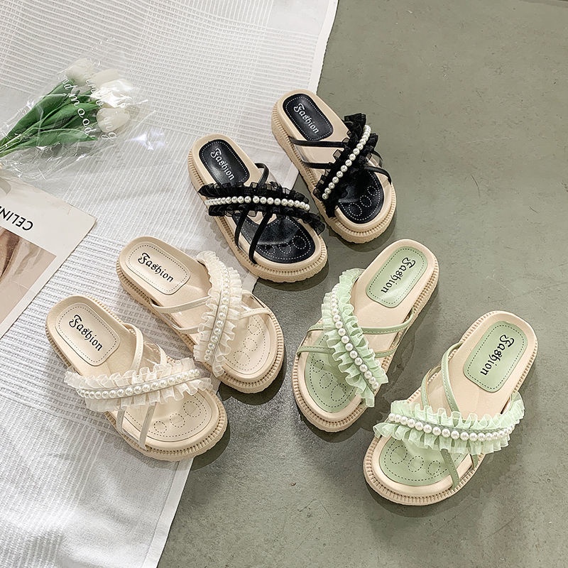 Dép Sandal Đế Mềm Phong Cách Thời Trang Mùa Hè Dành Cho Nữ