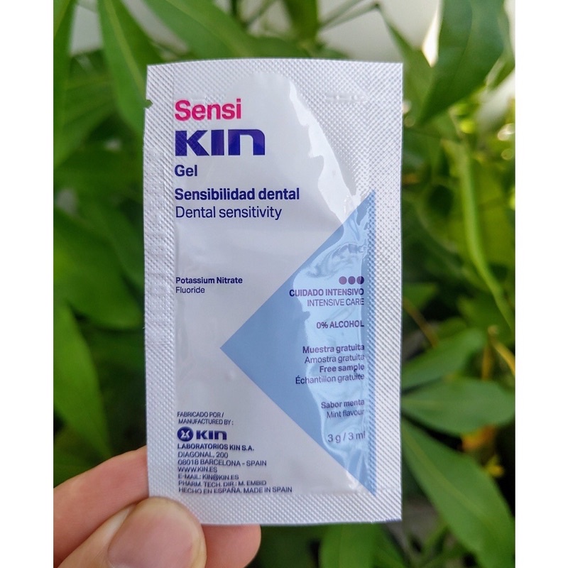 Gel bôi  SensiKin - KIN SENSI chống ê buốt răng cho răng nhạy cảm sưng đau, sau tẩy trắng 15ml