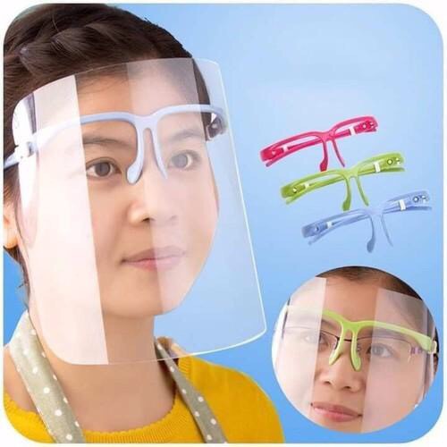 ( 222 ) Kính Chống Giọt Bắn Phòng Dịch Bảo Hộ Full Face Trong Suốt - Mặt Nạ Chống Giọt Dầu Văng Bắn Chống Bụi gió