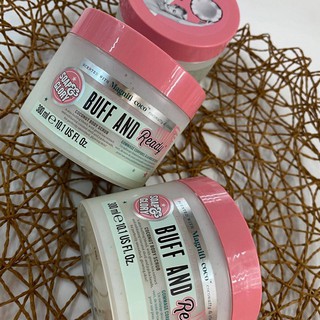 Tẩy da chết + kem tay Soap and Glory