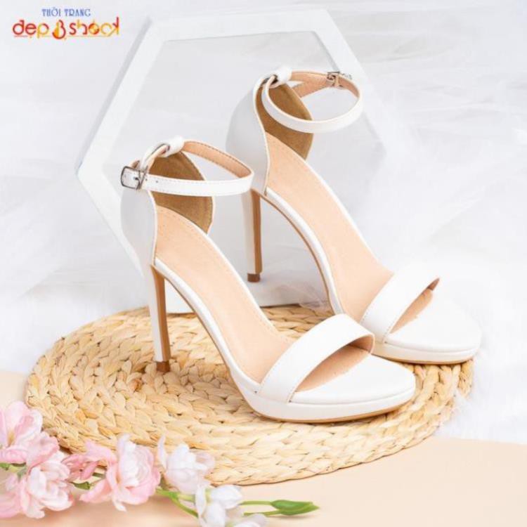 𝐓ế𝐭🌺 Giày Cao Gót 11 phân đúp mũi cao cấp (phom rộng nên đặt giày giảm 1 size) SD54 * re nha1