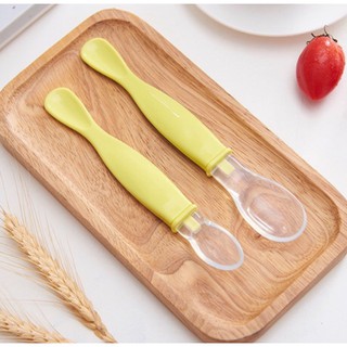 Sét 2 thìa Silicon ăn dặm siêu mềm (1 to + 1 nhỏ)