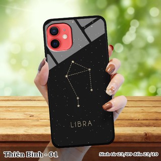 Ốp kính iPhone 12 in cung hoàng đạo