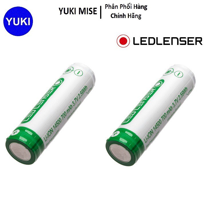 Phụ Kiện Pin Sạc Lithium - ion LEDLENSER 14500 3.7V 700mAh, Cho P5R, ML4, MH5 YUKI MISE Phân Phối Chính Hãng💯