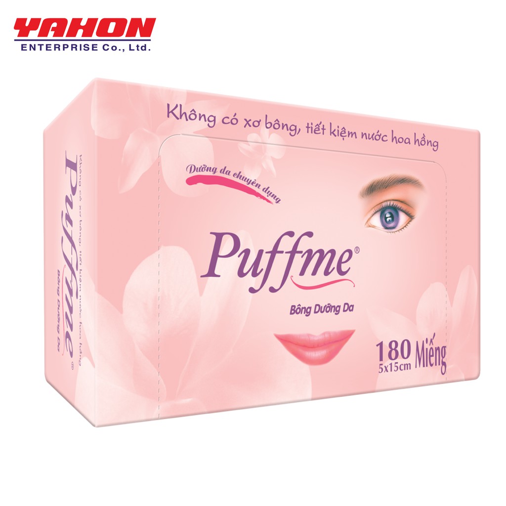 [Mã SRJULY1619 giảm 15K đơn 50K] [Mã SRJULY1215 giảm 20K đơn 50K] BỘ 3 BÔNG DƯỠNG DA PUFFME AIRLAID 180 MIẾNG | BigBuy360 - bigbuy360.vn