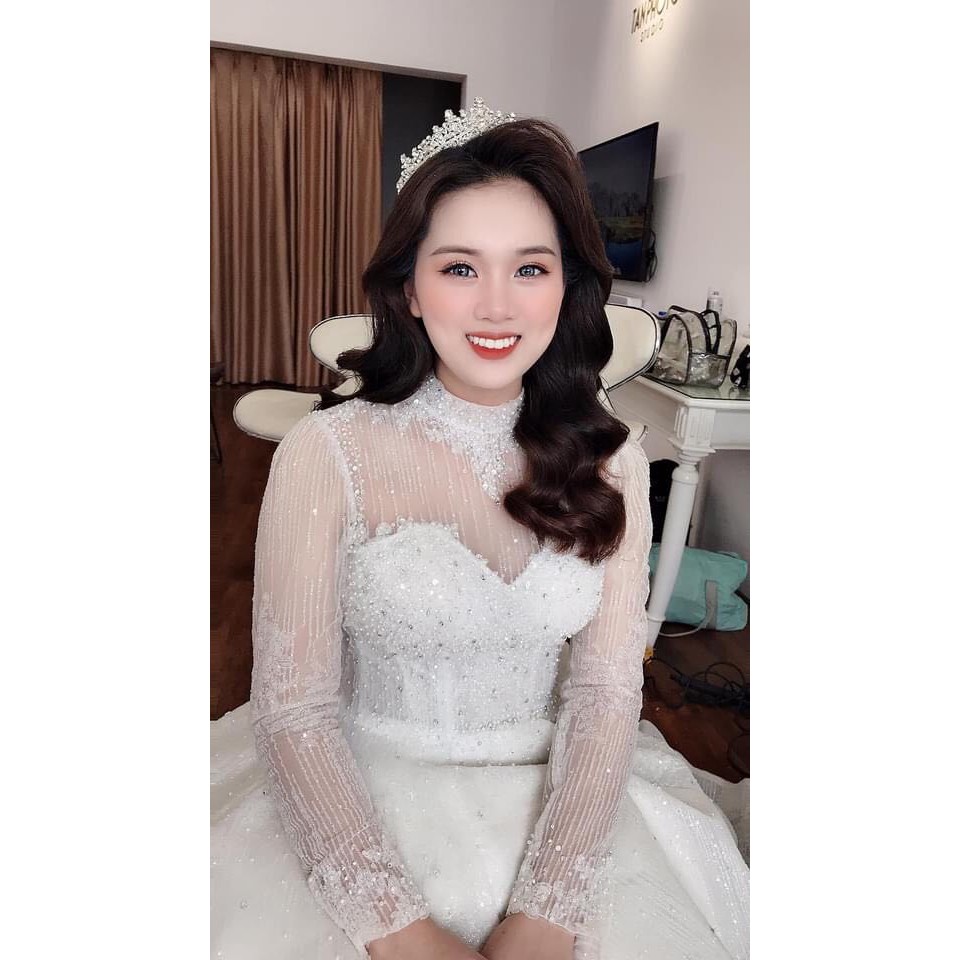 Vương miện size lớn siêu đẹp đính đá vm 139