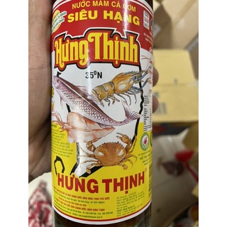 NƯỚC MẮM HƯNG THỊNH 35 độ đạm 620ml