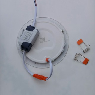 Đèn Led Âm Trần 9w Siêu Mỏng Đổi Màu 3 Chế Độ 3