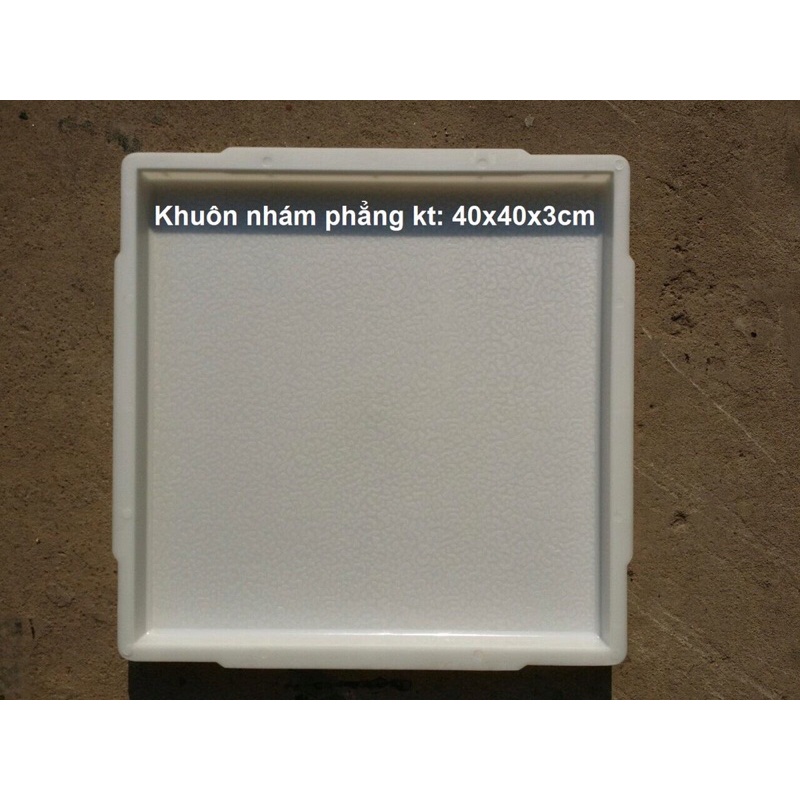 Khuôn nhám giả đá Kt 40/40/dày 3cm