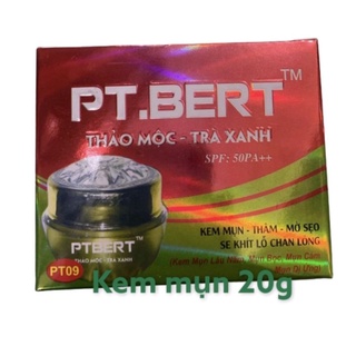 kem pt bert trà xanh, mụn thâm, nám sạm,20gr