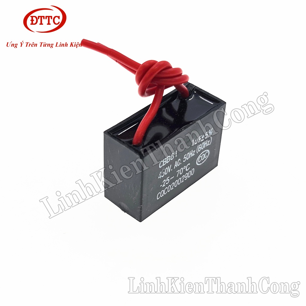 Tụ quạt CBB 1uF 450VAC