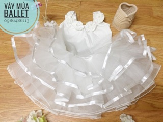 Váy múa ballet 5 tầng (có sỉ từ 5c)