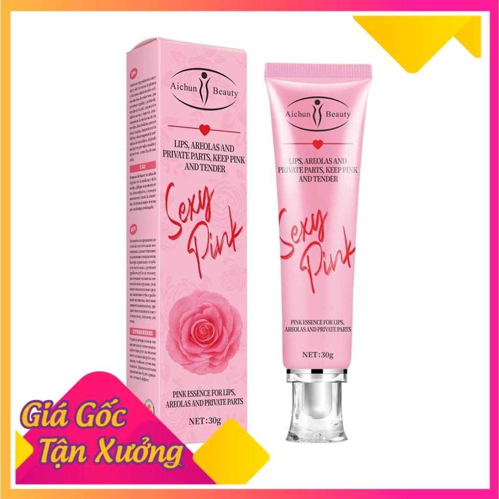 Kem chống thâm môi, làm hồng nhũ hoa vùng kín Sexy Pink Aichun Beauty 30G