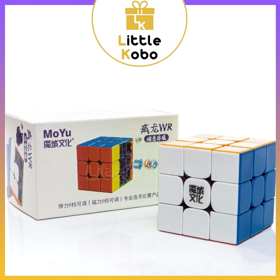 Rubik 3x3 WR M 2021 Maglev Version Nhựa Tím WRM MoYu Nam Châm Dòng Cao Cấp Flagship Rubic 3 Tầng