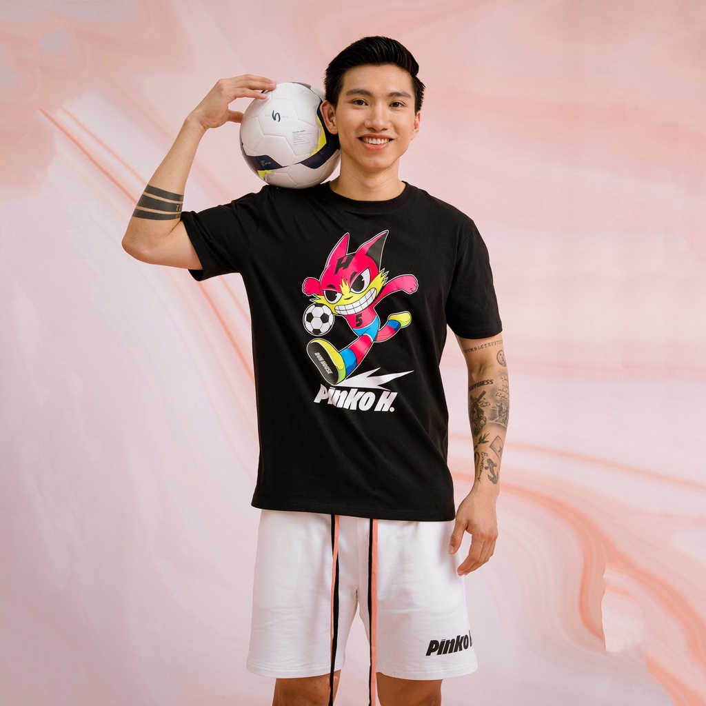 Áo thun PINKO H. LOGO TSHIRT by Đoàn Văn Hậu DVH House