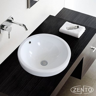 Chậu lavabo dương vành Zento LV6042