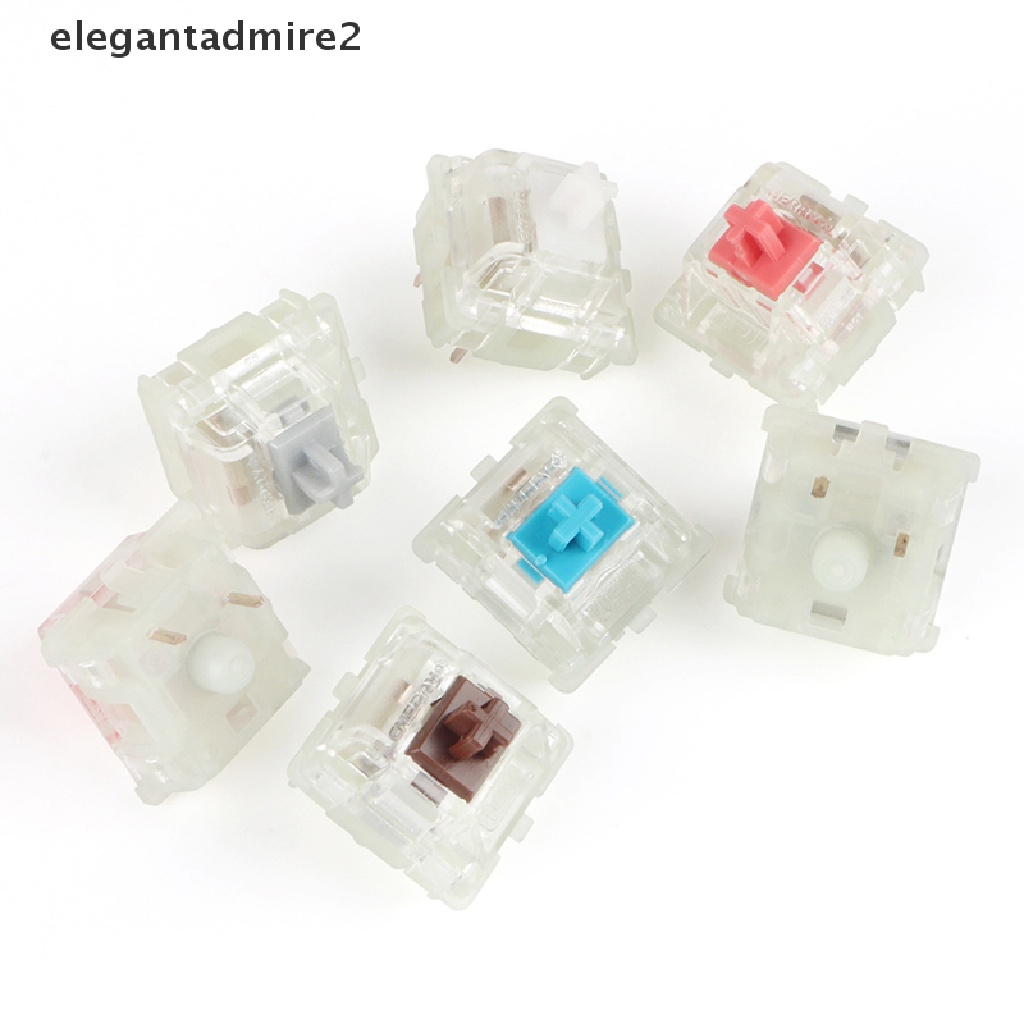 Công Tắc Bàn Phím Cơ Cherry MX Trục Im Lặng Màu Bạc
