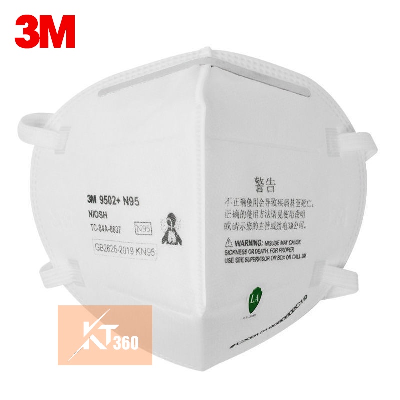 [CHÍNH HÃNG] 1 Cái Khẩu Trang N95 Cao Cấp. Khẩu Trang Phòng Dịch 3M 9502+N95. Khẩu Trang KN95 Chống Bụi Mịn PM 2.5