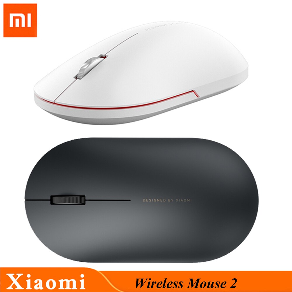 Chuột không dây Xiaomi Mi Trò chơi di động Mouses 1000dpi 2.4GHz Liên kết WiFi Chuột quang Chuột nhỏ di động