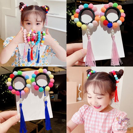 Dây Buộc Tóc Nhiều Màu Sắc Cho Bé Gái