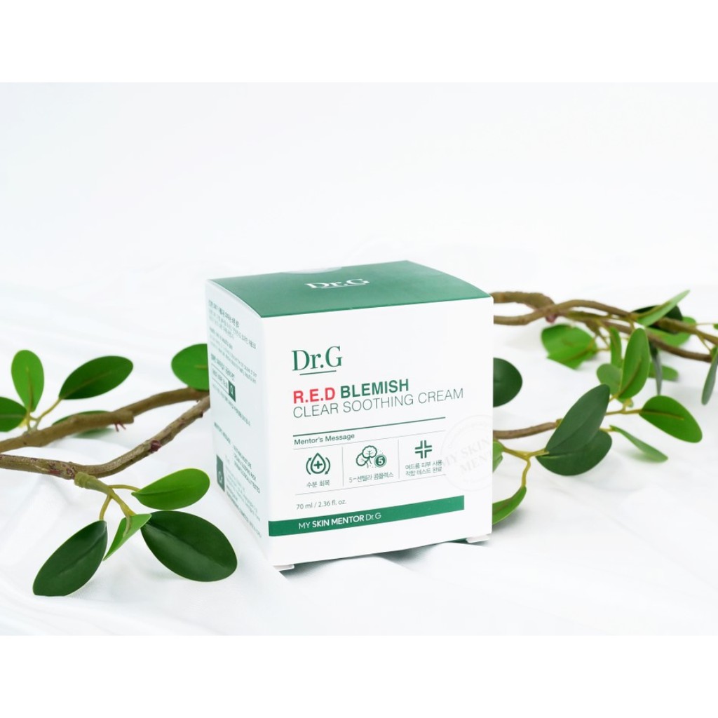 kem trị mụn 💖 FREESHIP 💖 kem dưỡng trị mụn, phục hồi da rau má DR. G | BigBuy360 - bigbuy360.vn