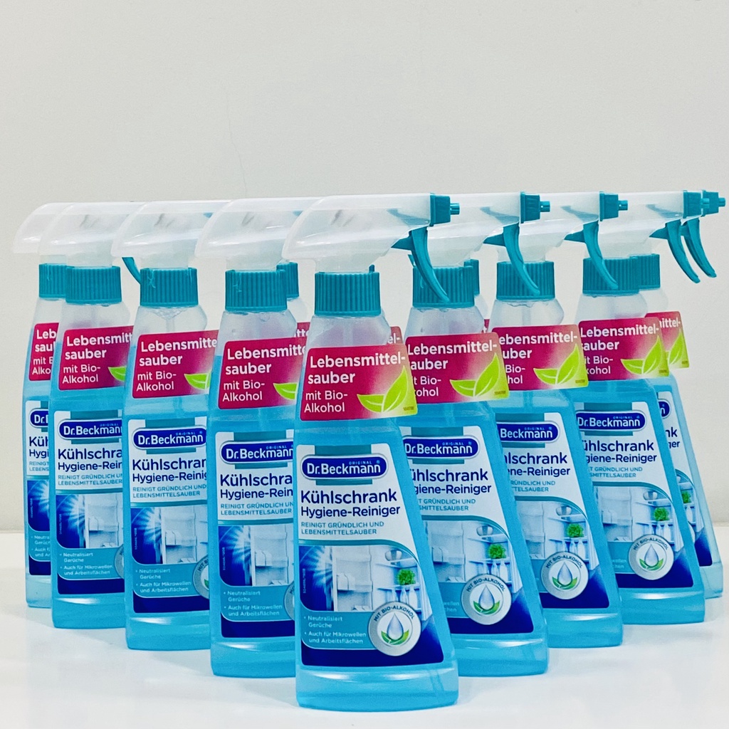 Dung dịch vệ sinh khử mùi tủ lạnh DR BECKMANN chai xịt 250ml - nhập Đức