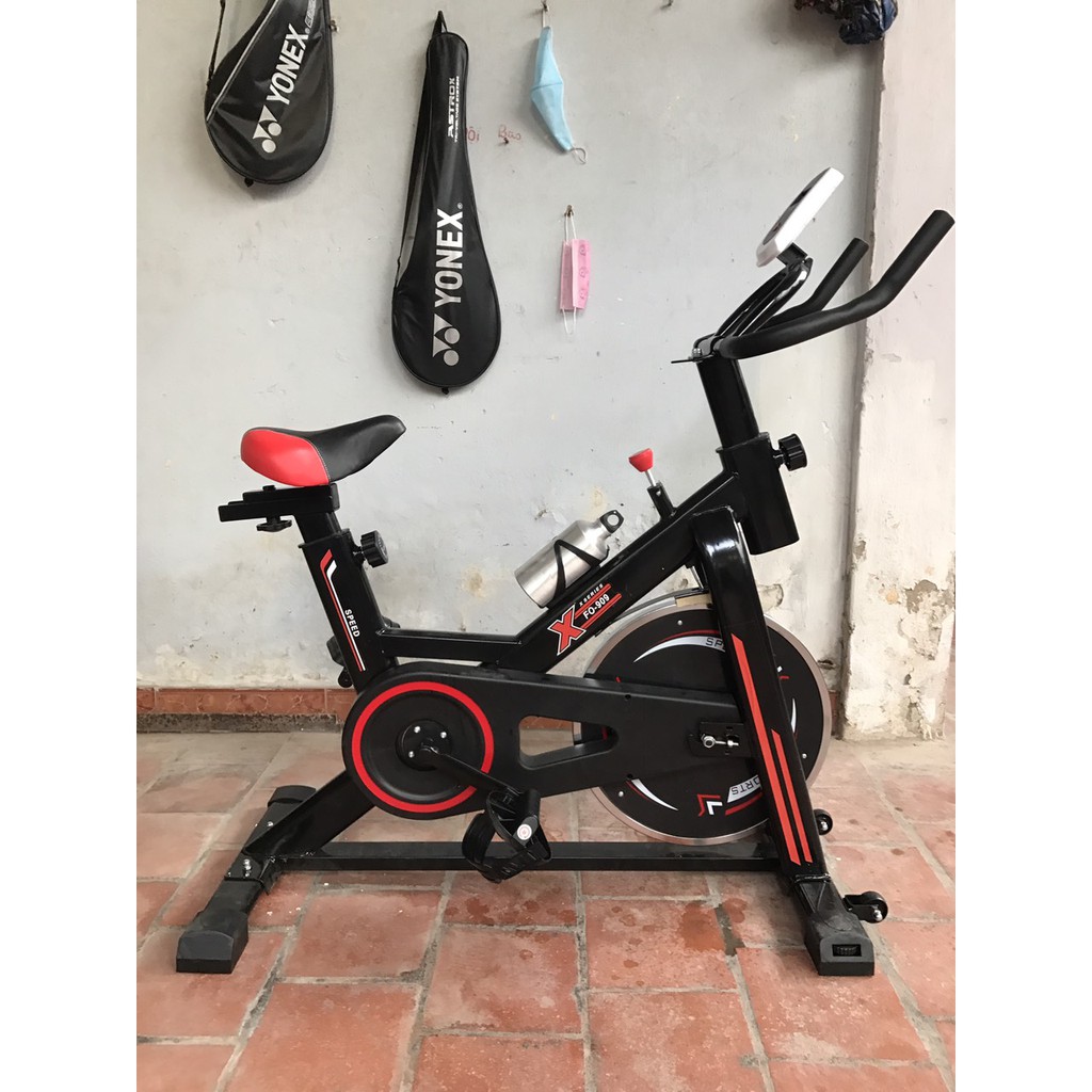 Xe đạp tập thể dục thể thao tập gym tại nhà Queen Sport X8 X9 tải trọng 250kg bánh đà 11kg sơn tĩnh điện 7 lớp siêu bền