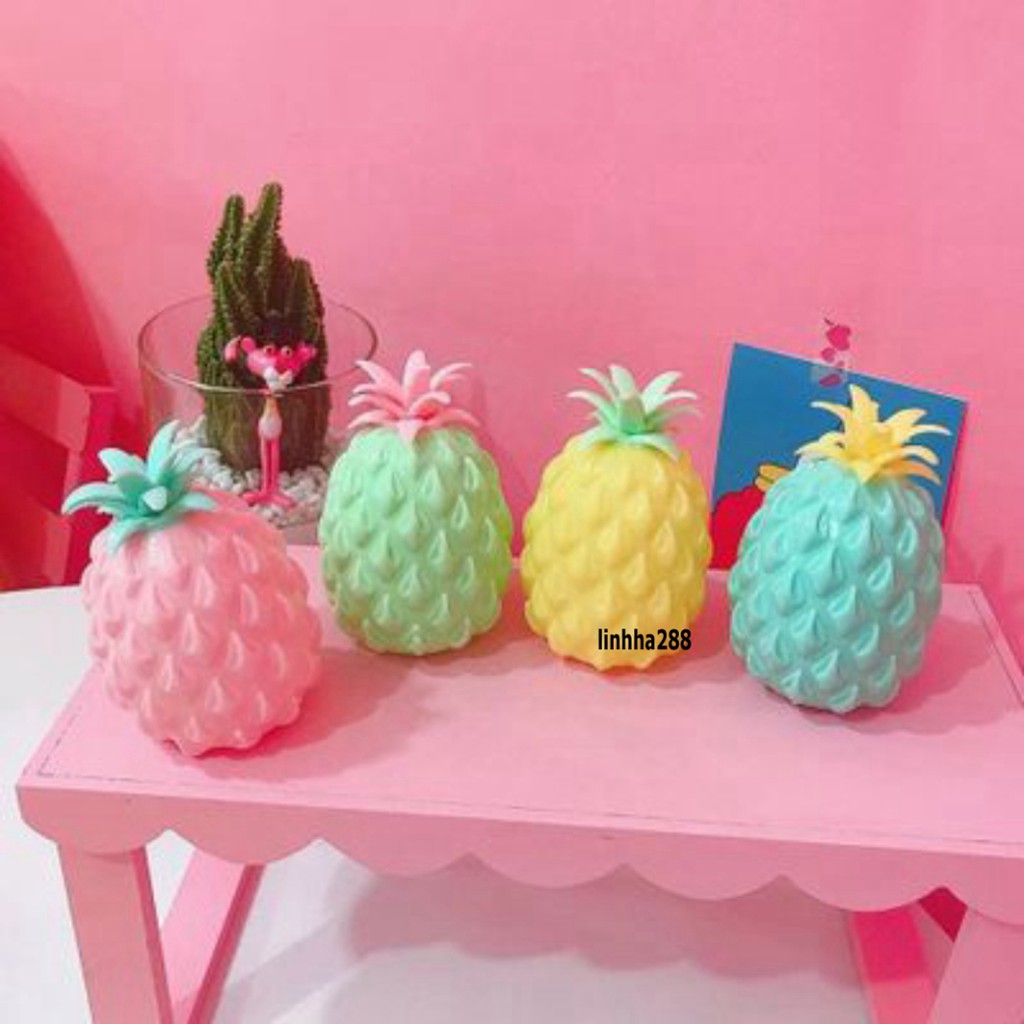 SQUISHY Gudetama dứa bóp bên trong là hạt dùng mãi còn ít H bóp xả stress giảm căng thẳng hiệu quả