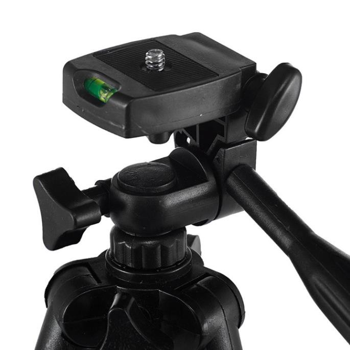 Gậy 3 chân chụp hình máy ảnh, điện thoại Tripod TF - 3110, Tripod chụp ảnh livetream, Chân đế điện thoại quay tiktok