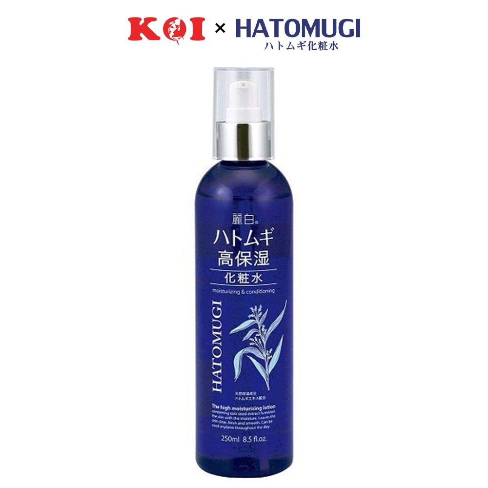 Nước hoa hồng dưỡng ẩm sâu và làm sáng da Hatomugi High Moisturizing Lotion 250ml