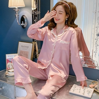  Set Đồ Ngủ Bằng Lụa Satin Thời Trang Dành Cho Nữ