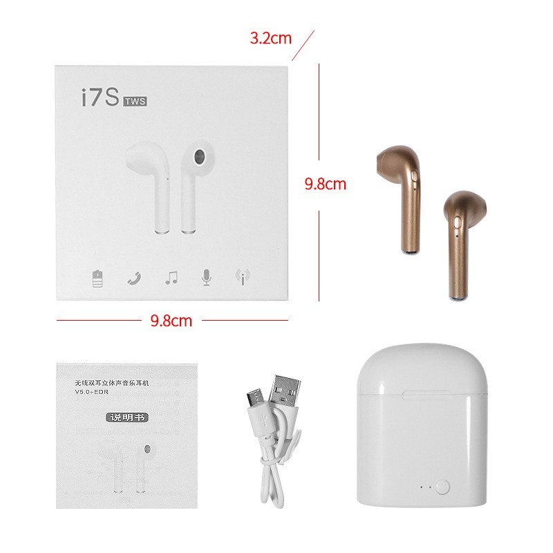 Tai Nghe Bluetooth Không Dây I7S Tws Cho Ios / Android | BigBuy360 - bigbuy360.vn