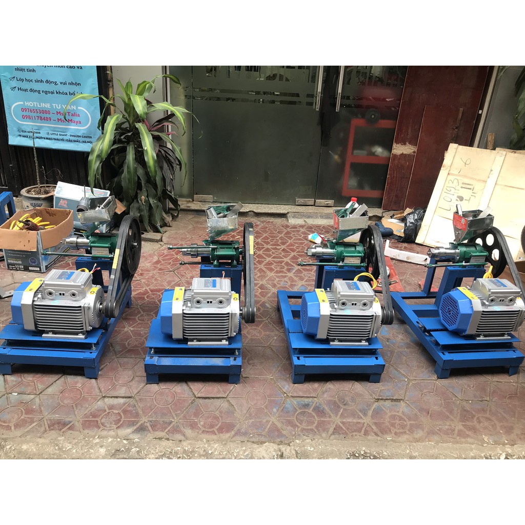 Máy nổ bỏng 7 béc 1 pha motor 3.5kw chạy điện  220V