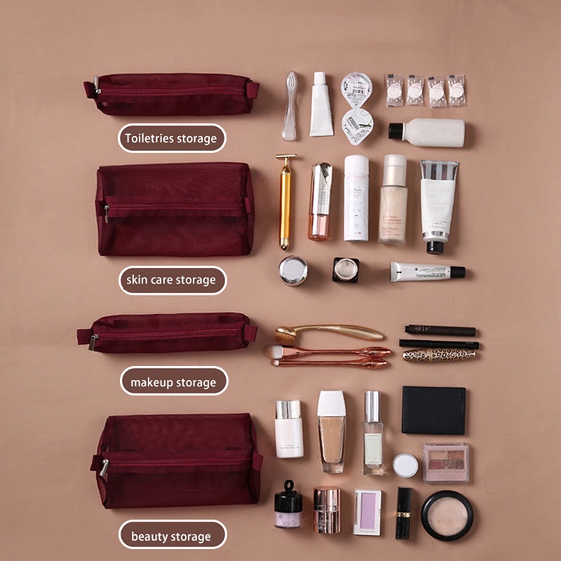 4 in1 TÚI ĐỰNG MỸ PHẨM DU LỊCH LEGAO NHỎ GỌN 4 TRONG 1 CÓ THỂ THÁO DỜI