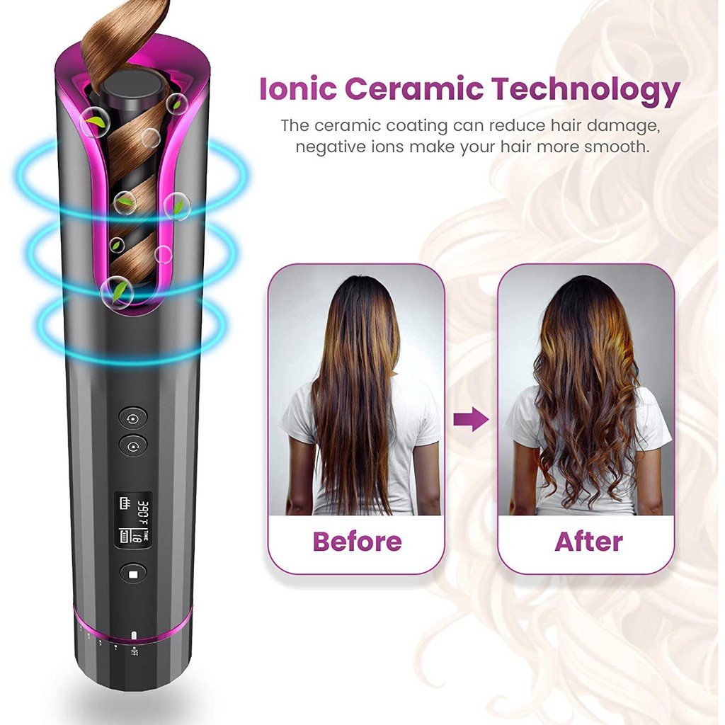Ubeator Máy Uốn Tóc Tạo Kiểu Tiện Dụng Chất Lượng Cao