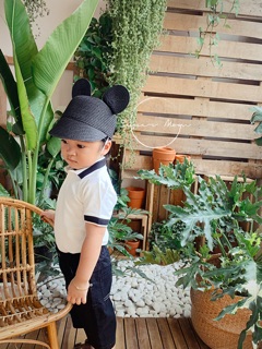Mũ cói mickey