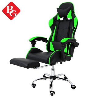 GYM19 - Ghế livestream giá rẻ,ghế gaming cao cấp Thái Lan chân xoay 360 độ, ngả 135 độ có gác chân siêu tiện lợi E0201