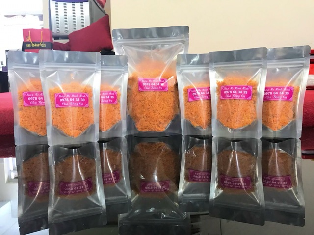 Chà bông cá hồi (ruốc cá hồi cho baby) 100g