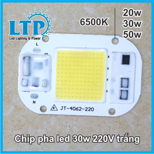 Chip Đèn Led 30w - Chip pha led 30w 220V LTP 609AC30 Sử dụng trực tiếp điện 220v Giá Rẻ.