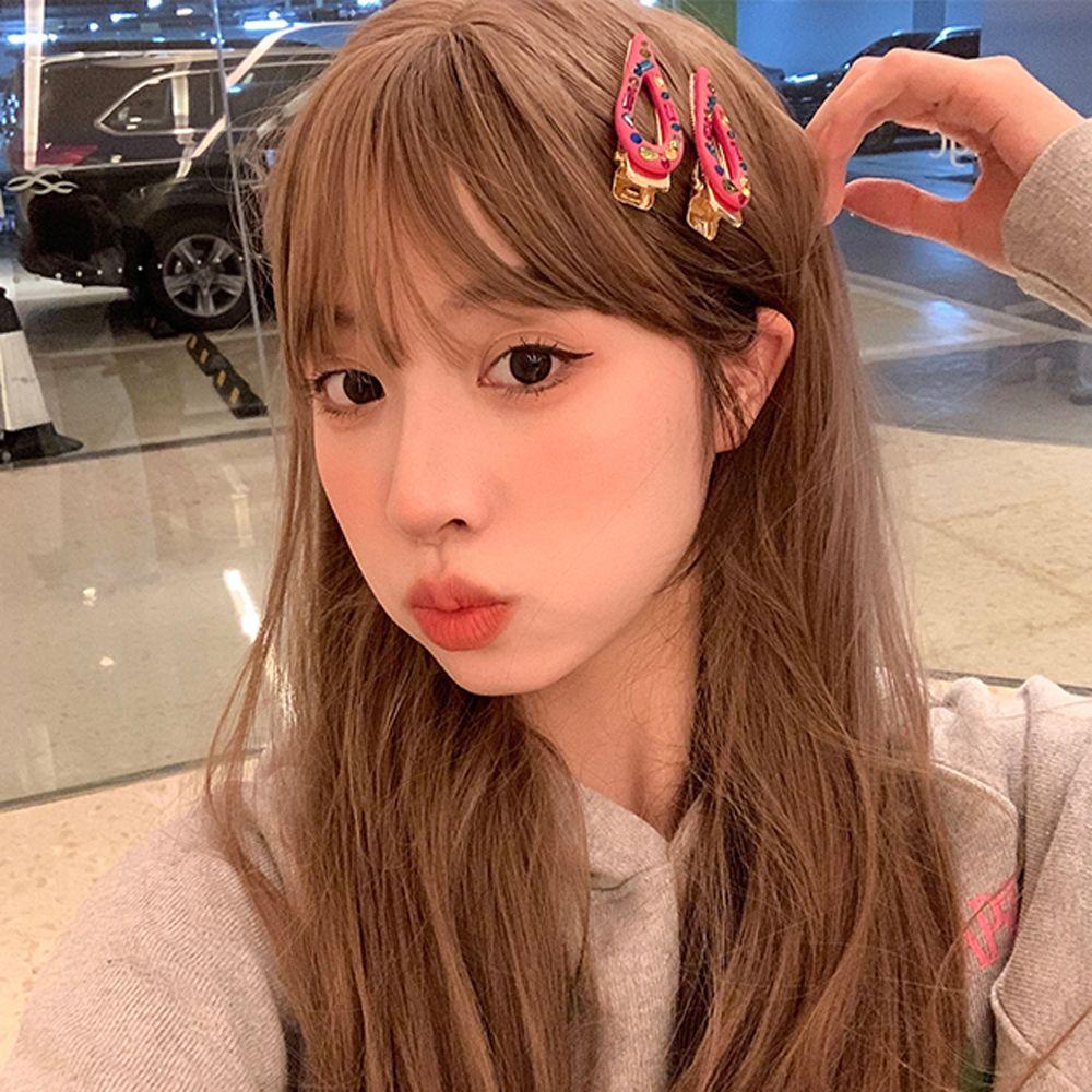 FORBETTER Kẹp Tóc Nữ Đính Đá Phong Cách Vintage