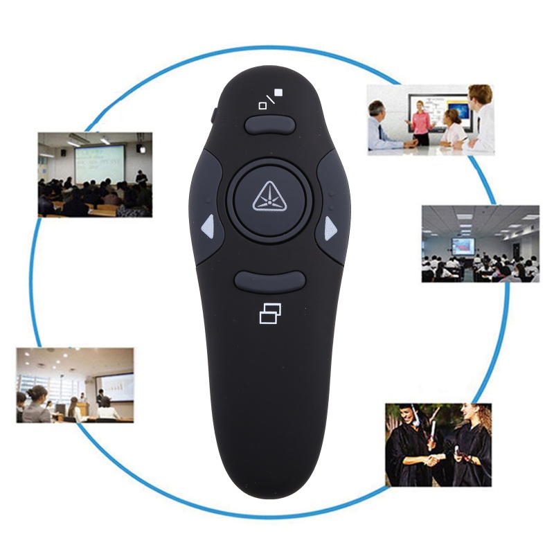 Bút Laze Trình Chiếu Không Dây Cổng USB 2.4G RF
