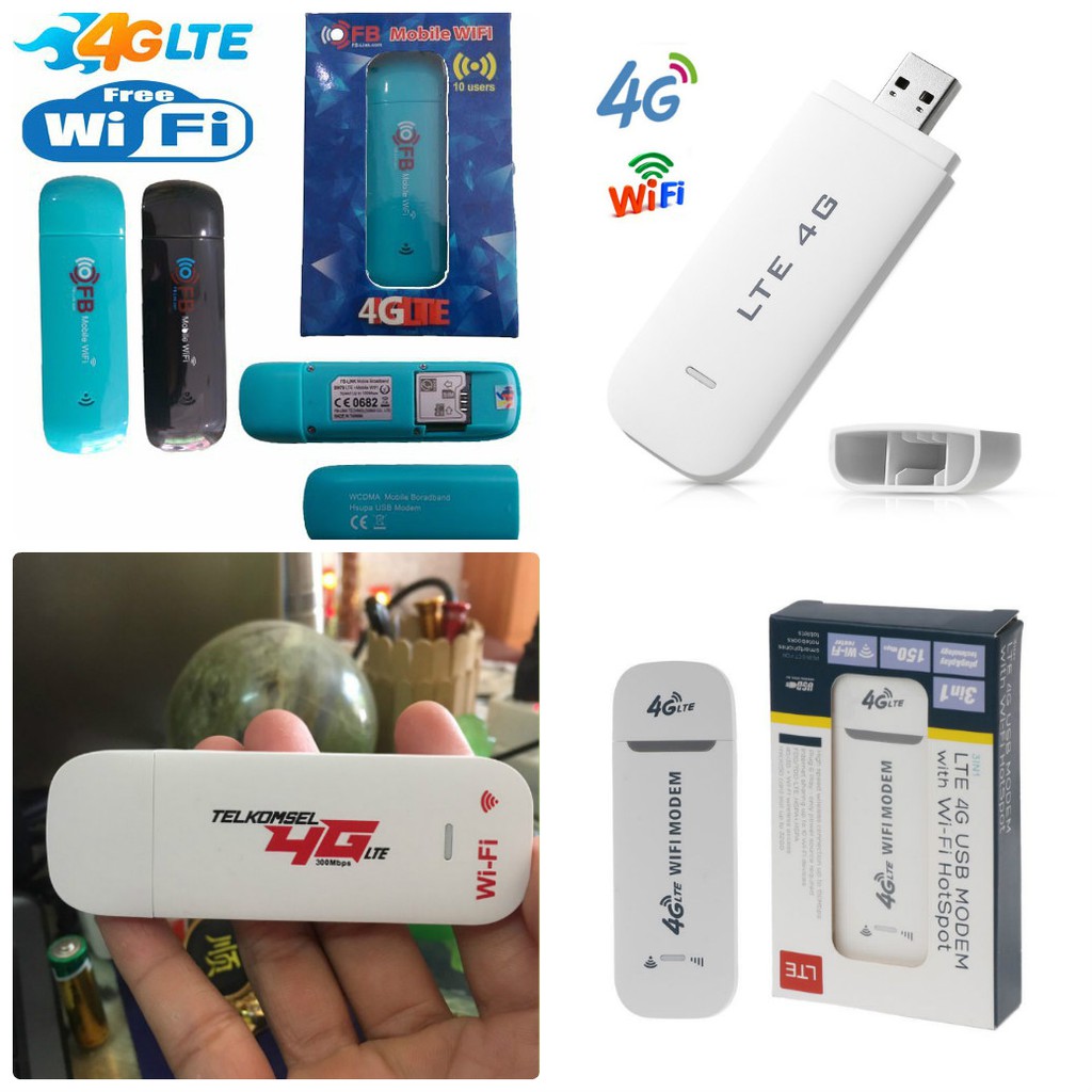 [GIÁ SỈ] USB PHÁT WIFI CHUẨN 4G LTE TỪ SIM FB-LINK [SALE]