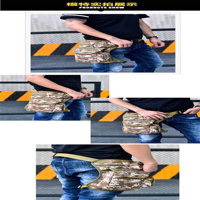 Túi đeo hông/chân bằng vải canvas đa năng tiện dụng mang theo du lịch | BigBuy360 - bigbuy360.vn