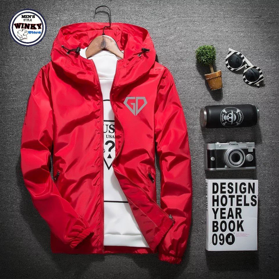 Áo khoác dù nam nữ in logo phản quang cực đẹp,thời trang và hot trend 2021