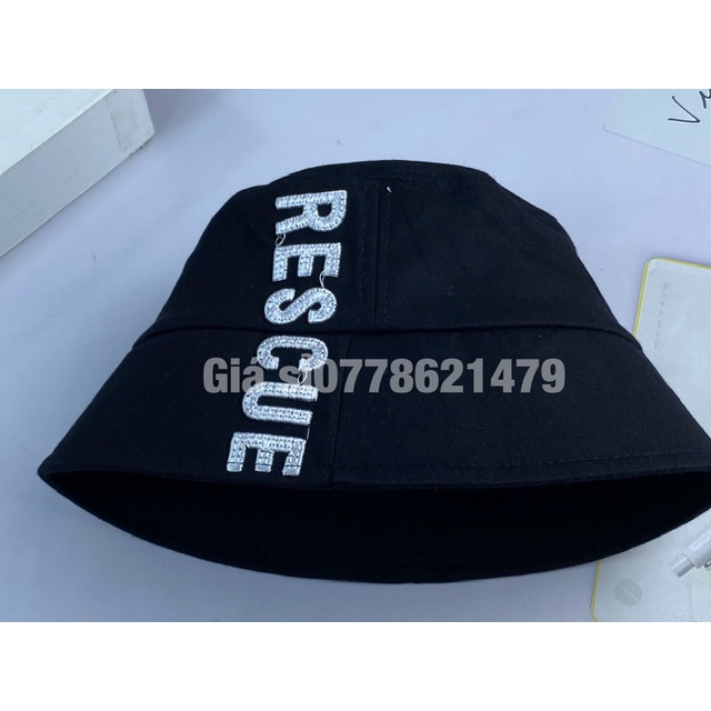 mũ bo cụp hàn quốc thêu chữ thời trang nữ (tặng kèm 1 cái khẩu trang KF94)