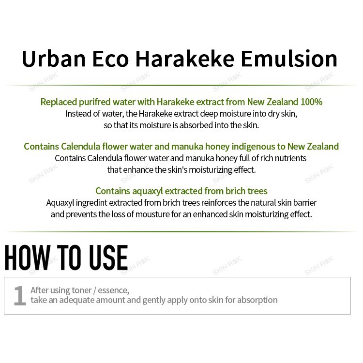 Tinh Chất Dưỡng Da The Saem Urban Eco Harakeke 130ml