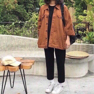 Siêu sale :::áo kaki giả jean dành cho các tình yêu