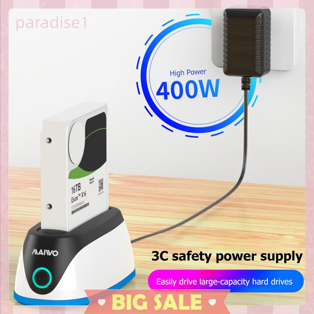 Bộ Chuyển Đổi Ổ Cứng MAIWO K306A USB 3.0 HDD SSD 2.5 / 3.5 inch | BigBuy360 - bigbuy360.vn